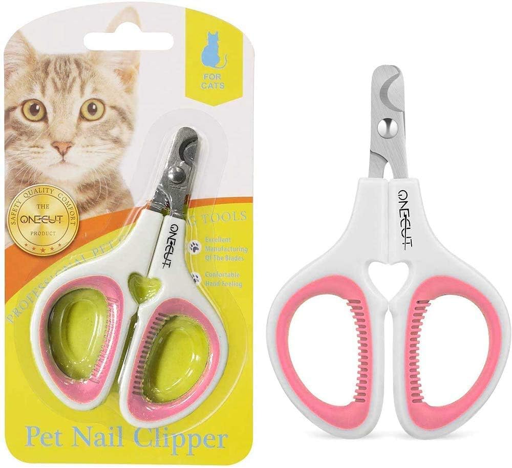 Cat and Kitten Nail Clippers: Safe Stainless Trimmer