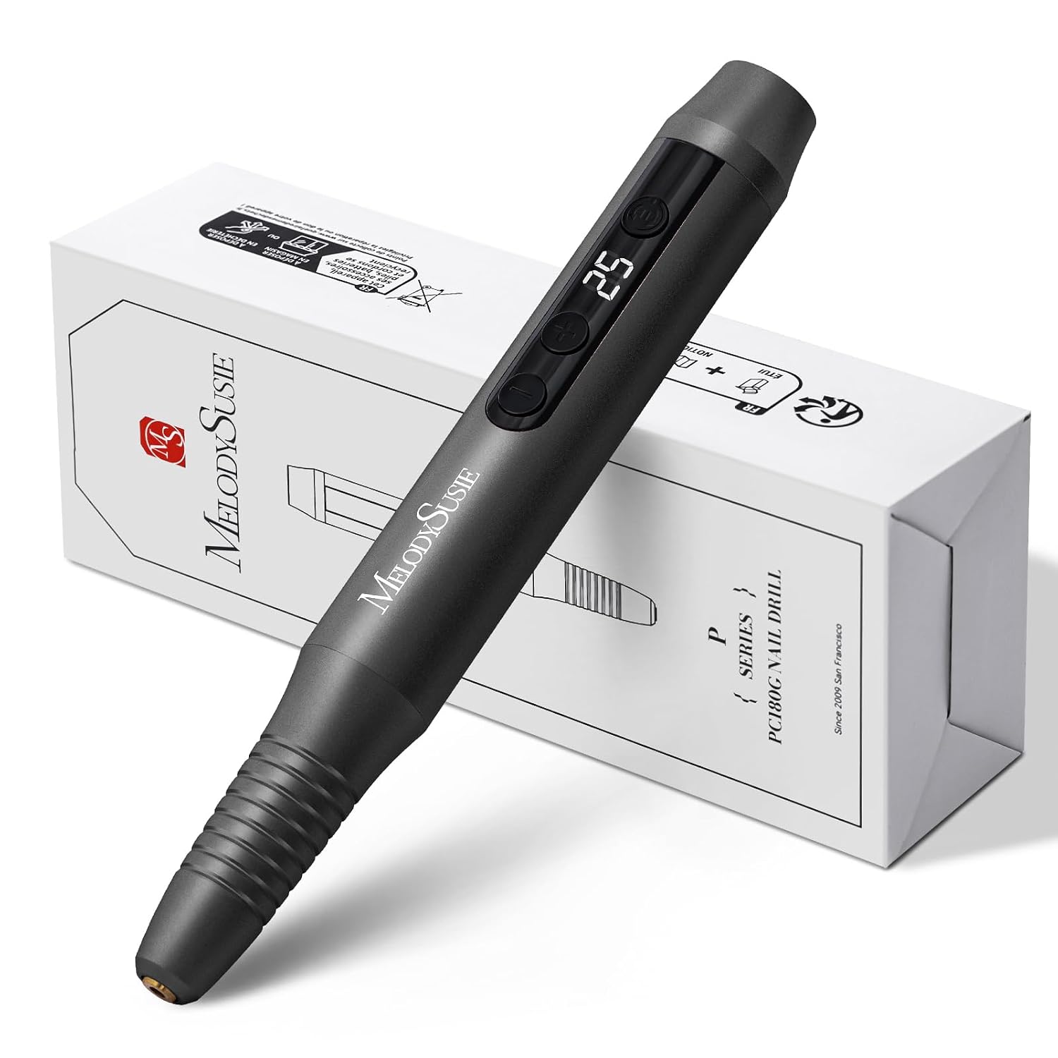 Portable Cordless Nail Drill — 25,000RPM Pen E-file