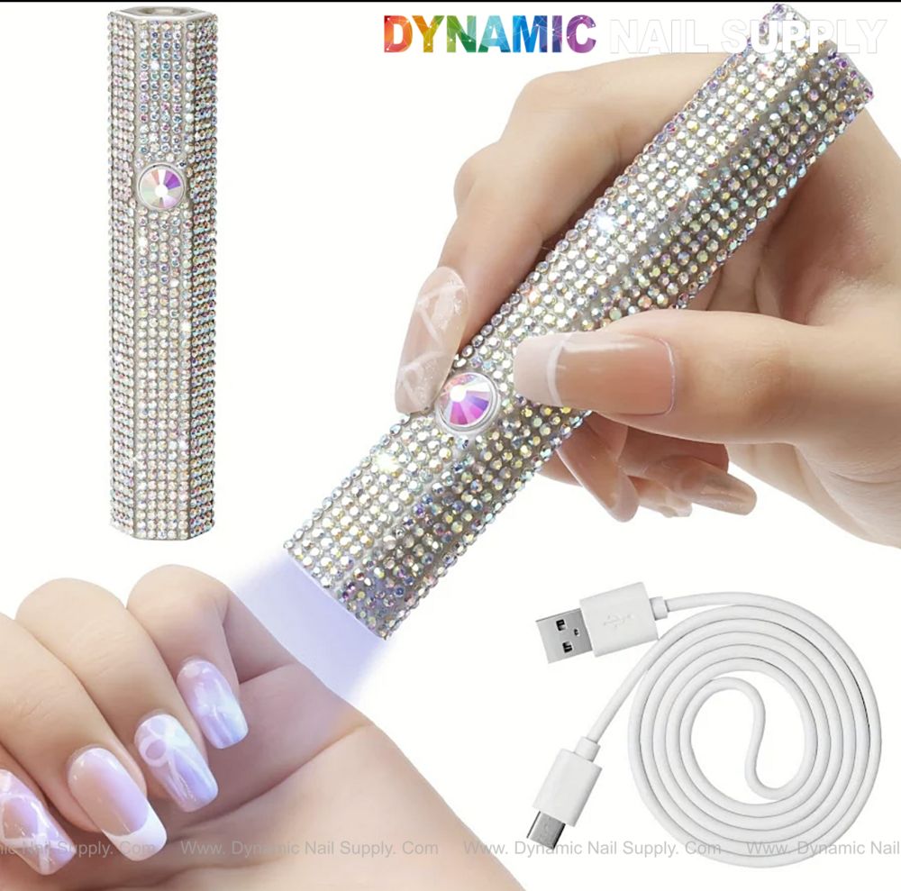 rhinestone handheld UV LED lamp - 2