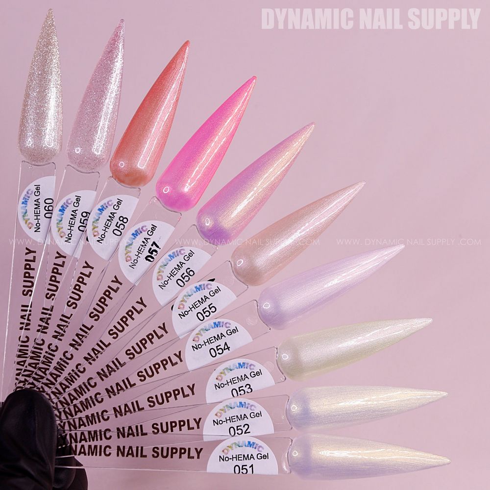 No-HEMA gel polish bottles colors 51-60 - 12