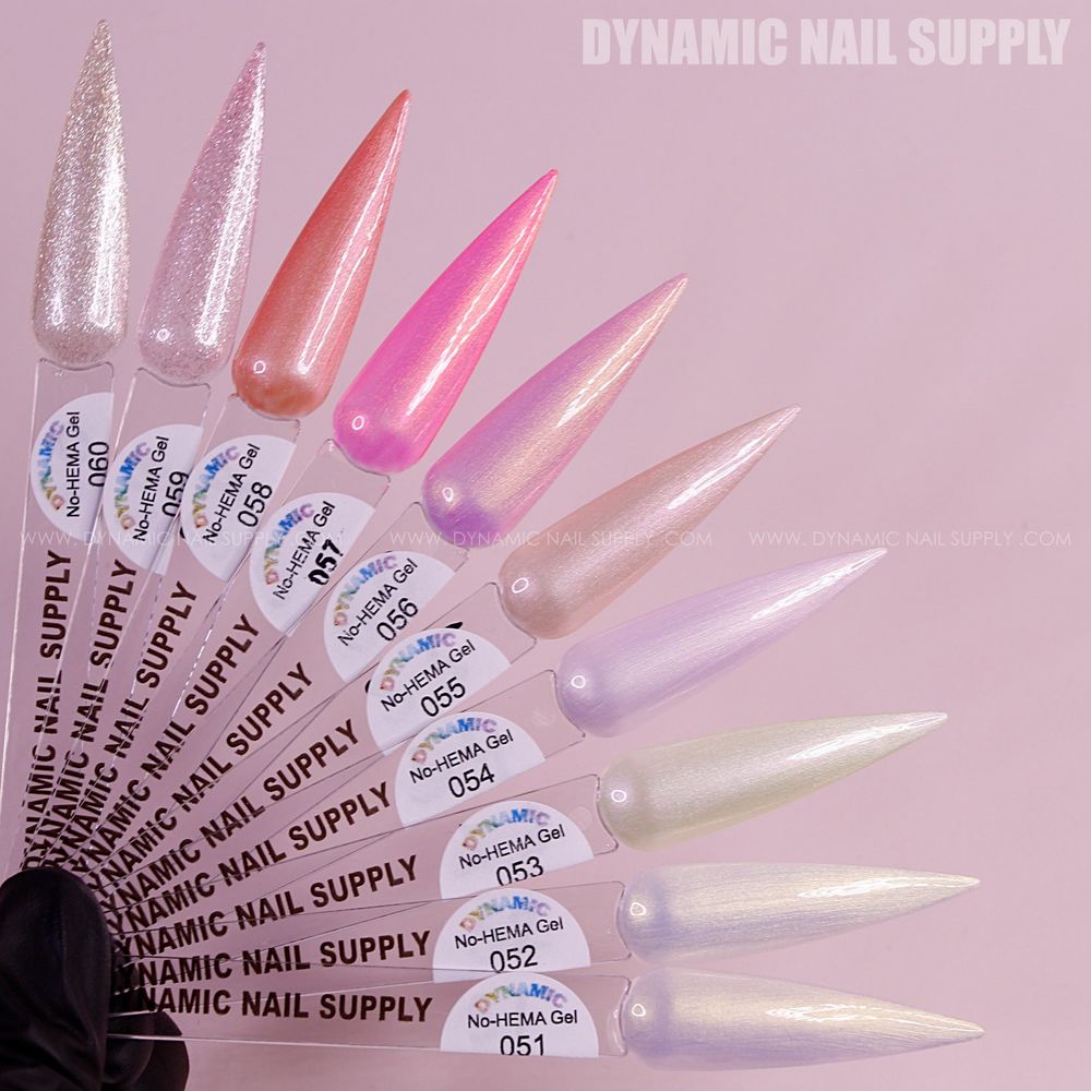 No-HEMA gel polish bottles colors 51-60 - 2