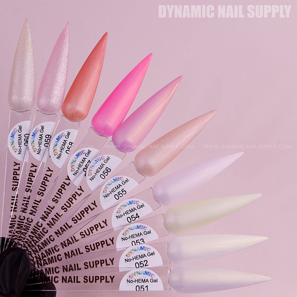 No-HEMA gel polish bottles colors 51-60 - 3
