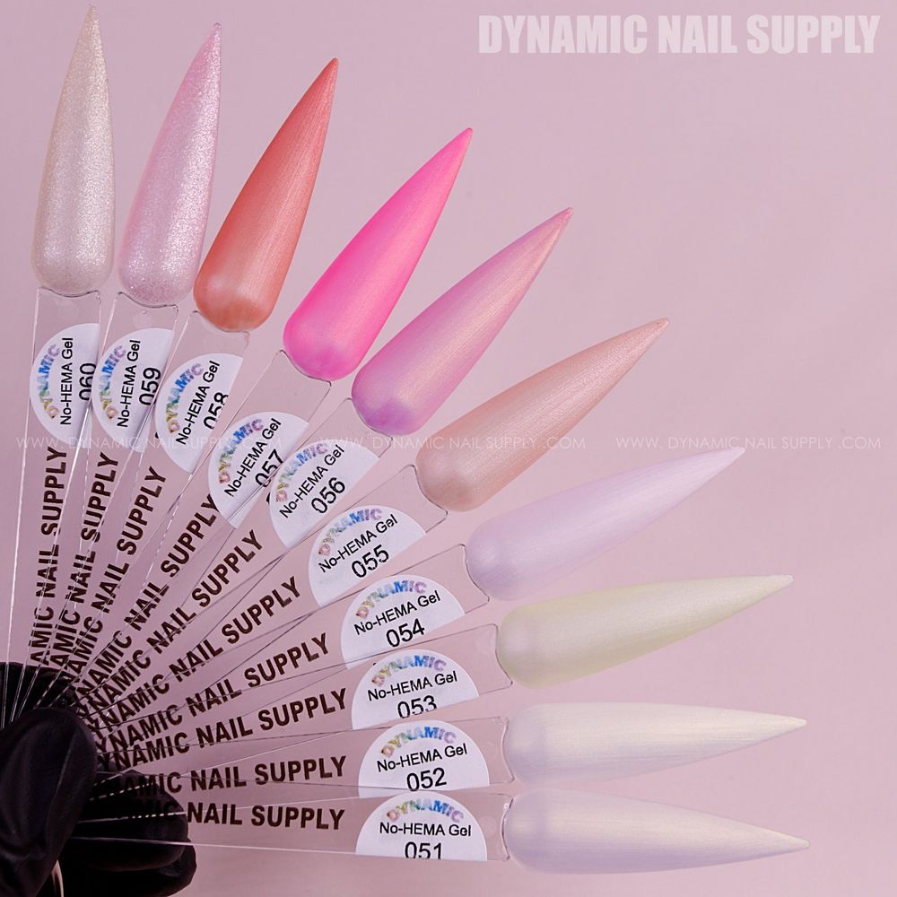 No-HEMA gel polish bottles colors 51-60 - 4