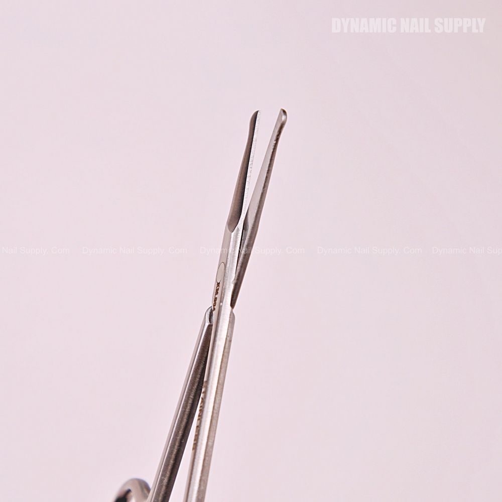 stainless steel rounded-tip nose scissors - 3